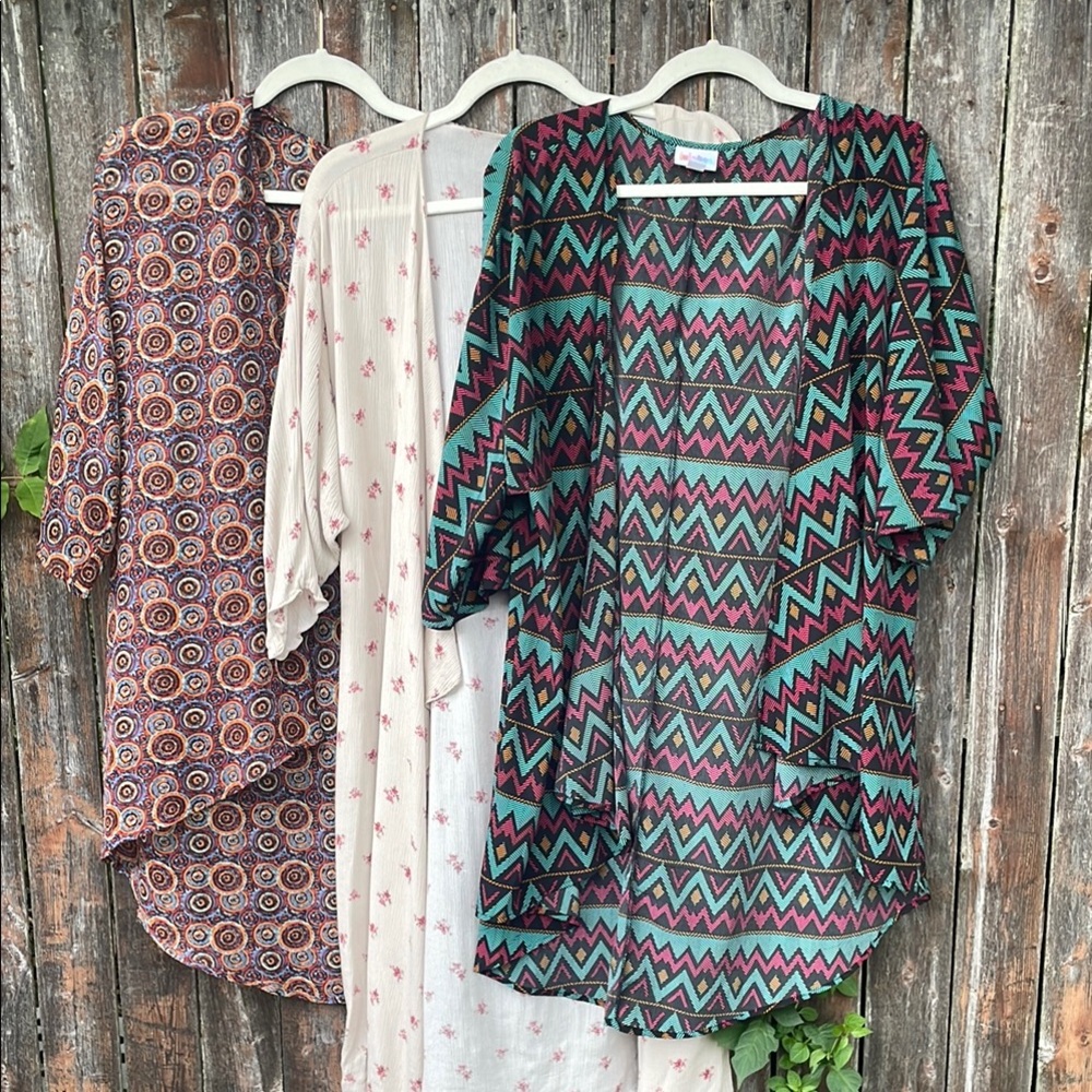 LuLaRoe Overlay LOT | 3 item BUNDLE | size M